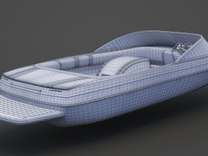 Motor Boat 06 3D Model