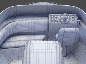Motor Boat 06 3D Model