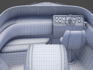 Motor Boat 06 3D Model