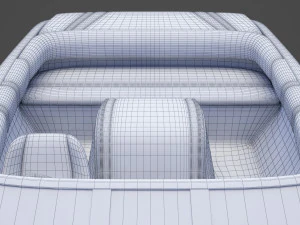 Motor Boat 06 3D Model