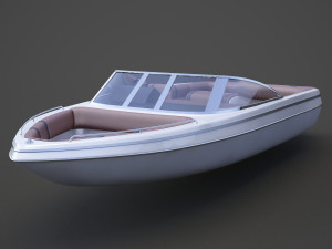 Motor Boat 06 3D Модель