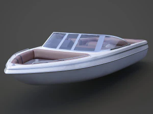 摩托艇06 3D 模型