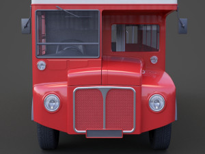 Double Decker Bus 3D Модель