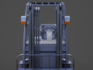 Toyota Geneo 25 Forklift 3D Model