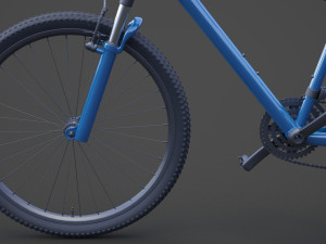 Mountain Bike 01 Model 3D
