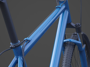Mountain Bike 01 Model 3D