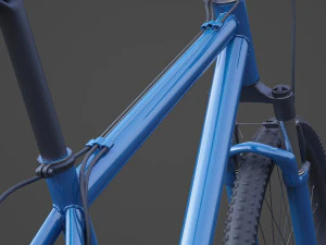 Mountain Bike 01 3D Model