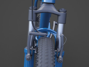 Mountain Bike 01 Model 3D