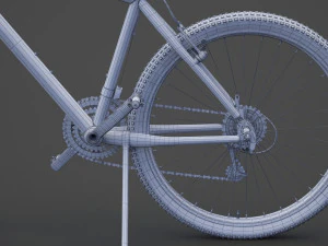 Mountain Bike 01 3D Model