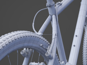 Mountain Bike 01 Model 3D