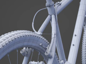 Mountain Bike 01 3D Model