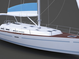 Photorealistic Yacht 04 Modelo 3D