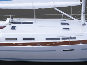 Photorealistic Yacht 04 Modelo 3D