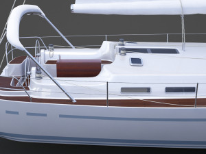 Photorealistic Yacht 04 Modelo 3D