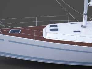 Photorealistic Yacht 04 Modelo 3D