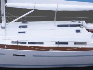 Photorealistic Yacht 04 3D Model