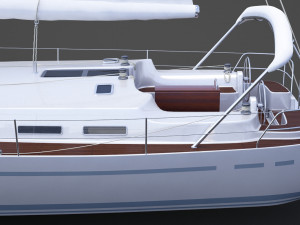Photorealistic Yacht 04 Modelo 3D