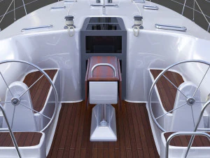 Photorealistic Yacht 04 3D Model