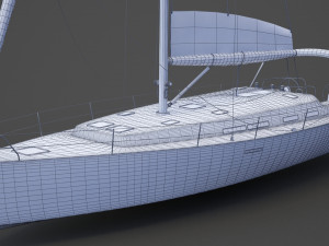 Photorealistic Yacht 04 Modelo 3D