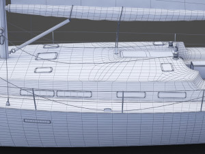 Photorealistic Yacht 04 Modelo 3D