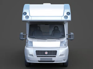 Fiat Ducato Campervan 3D Model