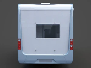 Fiat Ducato Campervan 3D Model