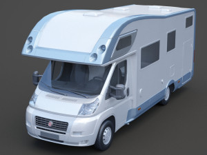 Fiat Ducato Campervan Modelo 3D