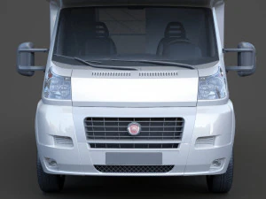 Fiat Ducato Campervan 3D Model