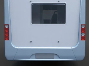 Fiat Ducato Campervan 3D Model