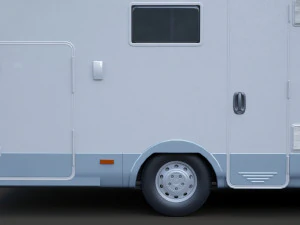 Fiat Ducato Campervan 3D Model