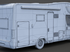 Fiat Ducato Campervan Modelo 3D