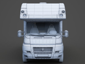 Fiat Ducato Campervan Modelo 3D