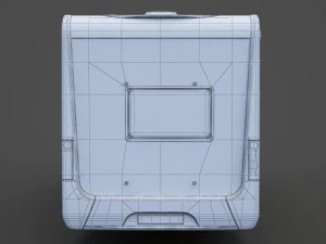 Fiat Ducato Campervan 3D Model