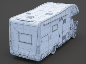Fiat Ducato Campervan Modelo 3D