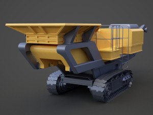 Construction machinery 01 3D Модель