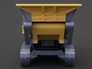 Construction machinery 01 3D Модель