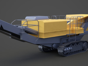 Construction machinery 01 3D Модель