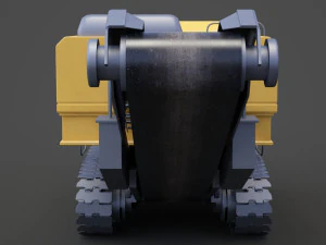 Construction machinery 01 3D Model