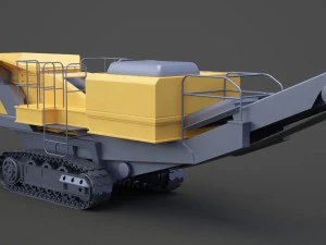 Construction machinery 01 3D Model