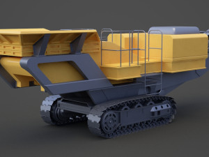 Construction machinery 01 3D Модель