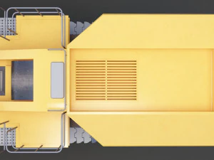 Construction machinery 01 3D Model