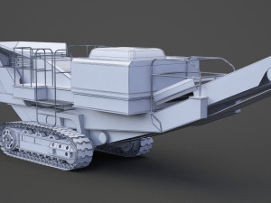 Construction machinery 01 3D Модель