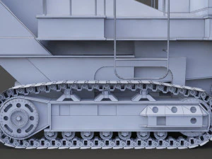 Construction machinery 01 3D Model
