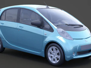 Mitsubishi I-Miev 3D Model