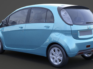 Mitsubishi I-Miev Modelo 3D