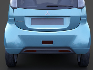 Mitsubishi I-Miev Modelo 3D
