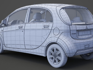 Mitsubishi I-Miev Modelo 3D