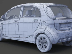 Mitsubishi I-Miev 3D Model