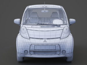 Mitsubishi I-Miev Modelo 3D