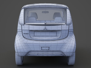 Mitsubishi I-Miev Modelo 3D